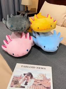 Hàng Mới Xuyên Biên Giới Tại Chỗ Khủng Long Lục Giác Mô Phỏng Thằn Lằn Kỳ Nhông Đồ Chơi Sang Trọng Gối Búp Bê Một Mảnh