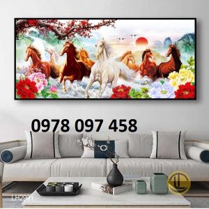 Mã đáo thành công - Tranh 3D