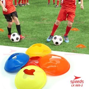 Speed Cone Mangkok Alat Latihan Olahraga Sepak Bola / SPEEDS Cone Mangkuk Latihan Futsal Sport / Cone Marker Bahan Plastik Elastis Original