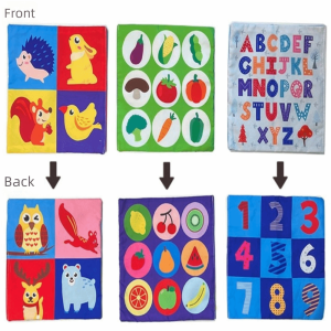 OEUVR Soft Fabric Magic Tissue Box Colorful Finger Exercise Sensory Toy Baby Activity Toy For 0‑18 Months Montessori Toy Infant