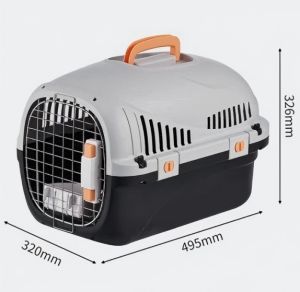 Cat Bag Cat travel suitcase Pet Aviation Box Portable Outdoor Car Air checked in Cat and Dog Cage Pet Box Space Box