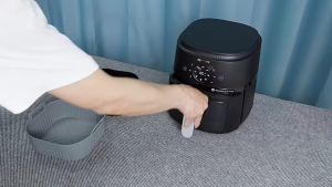 2Pcs/set Air Frying Machine Silicone Liners Square Air Frying Machine Liners Silicone Liners Reusable for NA229 220 Accessories