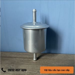 Lọc Xăng Bằng Sắt NISSAN Thẳng 2 Đầu Bắt Ống Dầu 8mm Bắt Chế Cho Các Dòng Xe Tải Xe Du Lịch... Thương Hiệu OSAKA.