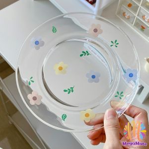 เซ็ตจาน แก้วน้ำน ชาม  ดอกไม้น่ารัก ชุดเครื่องครัว  ขายแยกชิ้น  Tableware