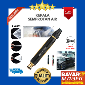[ BERGARANSI ] Nozzle Sprayer Semprotan Selang Air Kuningan Cuci Motor Mobil Tanaman Smart Hose Noozle Water Spray Kabut Jet Steam Alat Semprot Air Tekanan Tinggi Untuk Cuci Kendaraan Mandiin Motor Kepala Ujung Semprotan Taman Pistol Air Model Lurus Putar