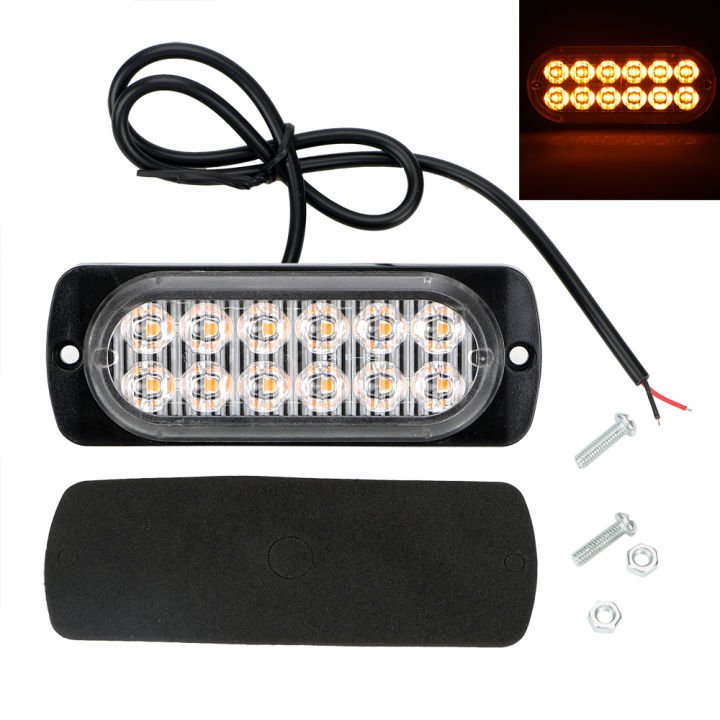 Signal Lamp LED Warning Light Car-styling Car Lights Assembly 18W Car ...