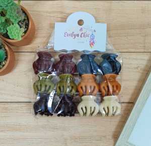Jepit Salon - Jedai Ori Thailand - Jedai 5 Gigi Kecil 3.5 Cm Premium Lusinan 12Pcs Grosir
