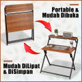 Meja Belajar Lipat / Meja Lipat Portable / Meja Kantor / Meja Kerja Minimalis / Meja Portable. 