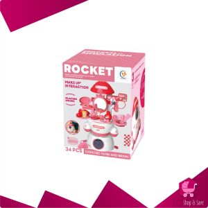 BabyShop-M323 Mainan Masak Masakan Anak Pretend Play Set Motif Rocket / Mainan Edukasi Kitchen Set