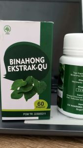 BINAHONG Kapsul Ekstrak Daun Binahong 60 kapsul