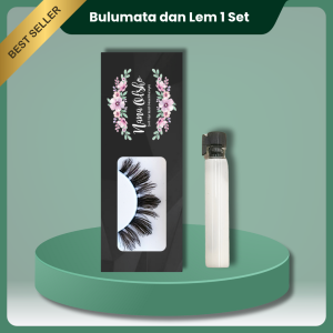 Bulu Mata Palsu dan Lem | India s 3D & Lem Mini