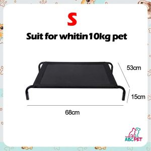 Dog Bed Bigger Size Breathable Cooling Mesh Elevated Pet Bed Bigger Size pet bed steel frame house anti skin disease