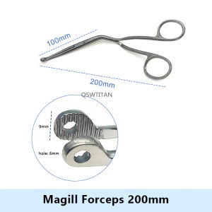 Magill Forceps Laryngeal Forceps 1pcs Surgical Instruments