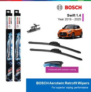 BỘ GẠT MƯA BOSCH AEROTWIN 20" & 19": SUZUKI SWIFT ĐỜI XE 2019 ĐẾN 2025