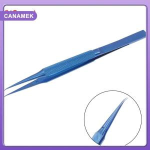 【CANAMEK】 Titanium alloy tweezers repair tool 0.15mm edge precision fingerprint tweezers