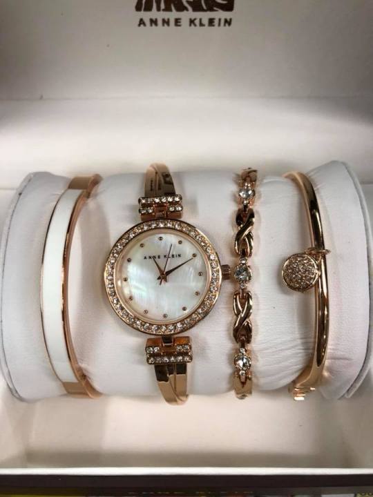 Anne klein watch with clearance bangles