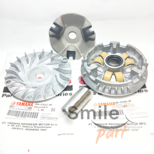 RUMAH ROLLER ASSY SET XEON RUMAH ROLLER TUTUP PLAT BOSH XEON SLIDER + KIPAS LAWAN FACE DRIVE 44D SET