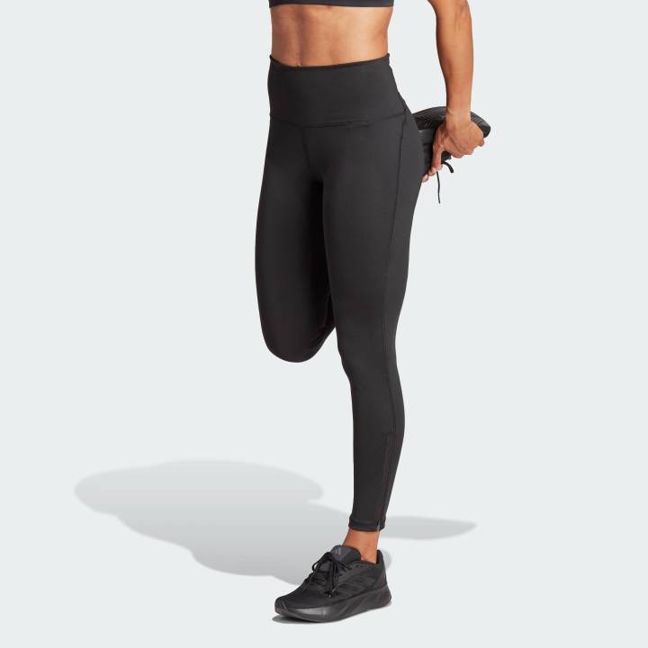adidas Running Adizero Essentials Full-Length Leggings Women Black IP3085  Lazada
