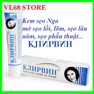 [CAM KẾT HIỆU QUẢ] Kem sẹo Kem sẹo Nga - Klirvin - Kem mờ sẹo thâm loại bỏ sẹo lồi lõmrạn da chỉ trong 2 tháng Klirvin số 1 Nga - 25gram