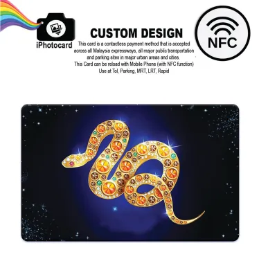 Touch n Go Card NFC TNG - ZODIAC - SNAKE SIGN - Card with NFC function