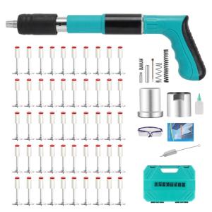 Hướng dẫn sử dụng Air nailer Nail Guns có thể điều chỉnh im lặng bê tông nailer Nail tường công cụ buộc nhà tường Fastener cài đặt