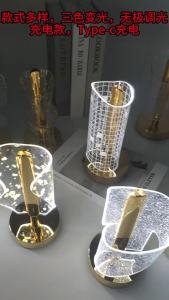 SXH  New Creative Decorative Table Lamp Light Luxury High-end Atmosphere Lamp Nordic Butterfly Lamp Bedroom Bedside Night Light