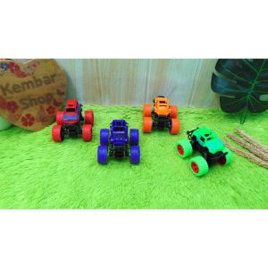 186-5 BISA BERPUTAR Mainan Anak Laki-Laki Cowok Monster Truck Off Road Ban Besar Warna Random Mobil-Mobilan Keren