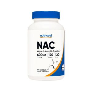 Nutricost NAC 600mg – Giải độc gan tăng cường miễn dịch & bảo vệ tế bào