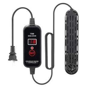 Bể cá có thể điều chỉnh nóng cho bể nước mặn nước ngọt tự động ngắt thiết bị làm nóng mực nước thấp cho cá an toàn