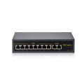 Hamrol POE Switch 48V with 8 100Mbps Ports IEEE 802.3 af/at ethernet Switch Suitable for IP Camera/POE Camera Security System Power Over Ethernet Max 250M. 