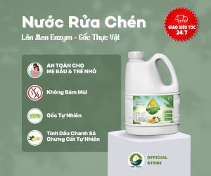 Nước Rửa Chén Sinh Học Minh Hồng 1.7lit - An Toàn Sức Khỏe