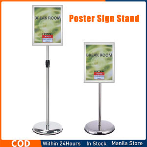 Adjustable Poster Stand Holder Adjustable Standing Display Sign HolderFloor Sign Stands for Display Poster Business Shows Restaurant Store