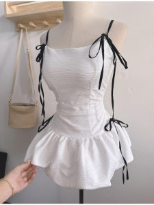 ชุดว่ายน้ำวันพีช สีขาว รุ่นใหม่ แฟชั่น สไตล์เซ็กซี่ ชุดไปทะเล 2460