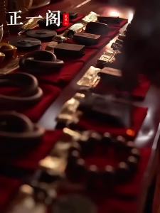 【龙虎山正一阁】朱砂山鬼吊坠项链帝王砂男女挂件复古纯黄铜八卦【Dragon Tiger Mountain Zhengyi Pavilion】Cinnabar Mountain Ghost Pendant Necklace Imperial Sand Male and Female Pendant Retro Pure Brass Bagua