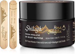 Shilajit Purest Himalayan Shilajit Resin - Gold Grade 100% Pure Shilajit with Fulvic Acid & 85+ Trace Minerals Complex for Energy & Immune Support 30 Grams (2 Months Supply)