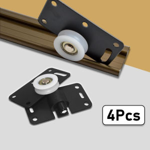 Wardrobe Cabinet Cabinet Sliding Door Roller Closet Durable Hanging Concave Pulley Cast