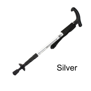 Trekking Poles Sticks 4-section Adjustable Carbon Fiber Anti-Shock Nature Hike Walking Stick with Non-slip Handle Ultra light outdoor 【50-110cm】