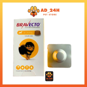 [Siêu Sale Tết] BRAVECTO hết Viêm Da Ghẻ Demodex Ve Rận Chó ( Mẫu Mới )