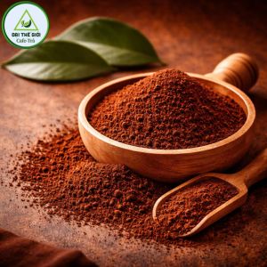 Cafe Pha Phin Truyền Thống nguyên hạt xay sẵn hàng chất lượng cao 30 Arbica 40 Culi 30 Robusta