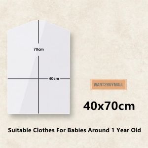 Dust Cover Clothes Plastic Cover Pembalut Plastik Baju Premium High Quality Transparent Cloth Cover Reusable Disposable