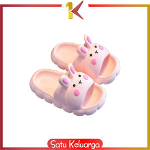 SK-S60 Sandal Anak Perempuan Motif Kelinci Lucu / Sendal Selop Rabbit Selop Karet Empuk Anak