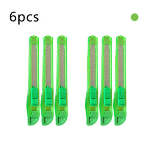 TropicTrims 12pcs Small Colorful Utility Knife Paper Cutting Knife Student Art Knife Opening Package