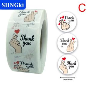 [COD] 🔥🔥🔥SHNGki Hoa Cảm ơn bạn dán nhãn quà tặng bao bì dán sinh nhật tiệc cưới