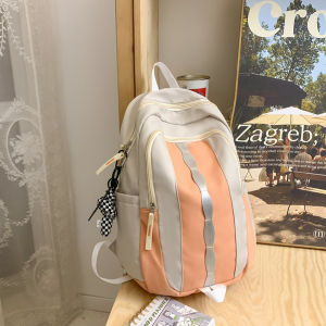 กระเป๋านักเรียน เป้สะพายหลัง กระเป๋า กระเป๋าเป้สะพายหลัง มี 4 สีให้เลือก เป้นักเรียน ขนาด 46 x 19 x 31 cm กระเป๋าสะพายหลัง กระเป๋าแฟชั่น สายปรับได้