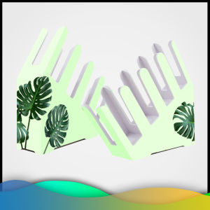 Rak Paper Cup Single Bar / Organizer Paper Cup Coffee 4 Slot PVC Board