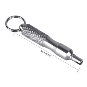 Bicycle Motorcycle Car Tire Stainless Steel Screwdriver For Car Tyre Valve Core Remover Repair Tool