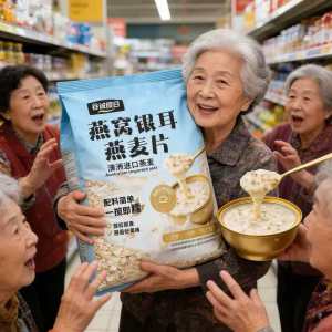250g(10pack) 即食燕窝银耳燕麦片无蔗糖高钙早餐冲饮轻即食代餐 Instant Birds Nest Tremella Oatmeal Sucrose-Free High Calcium Breakfast Brewing