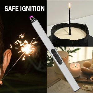 [GGJJ] ที่จุดเทียนหอม USB ชาร์จไฟได้ ปลอดภัยไม่ต้องใช้แก๊ส ไฟแช็คไฟฟ้า คุณภาพงานส่งออก ขายบน Amazon อเมริกาและยุโรป