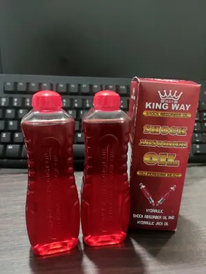 Oli Shock Absorber Hydrofit Jumbo 2 Botol 100 ML Merk KINGWAY