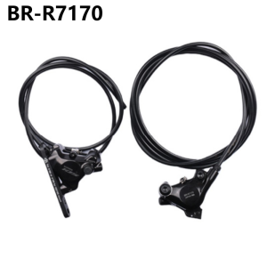 Shimano 105 Di2 ST R7170 BR R7170 2x12 Speed Road Bike R7170 DUAL CONTROL LEVER Shifter R7170 Hydraulic Disc Brakes With K05S L05A Brake Pad Flat Mount Original Bicycle Accessories